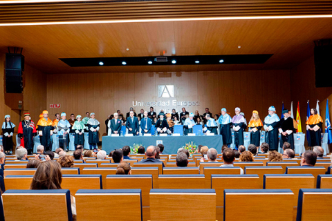 UNIROMANA participa en la inauguración del curso académico 2025-2026 de UNEATLANTICO.