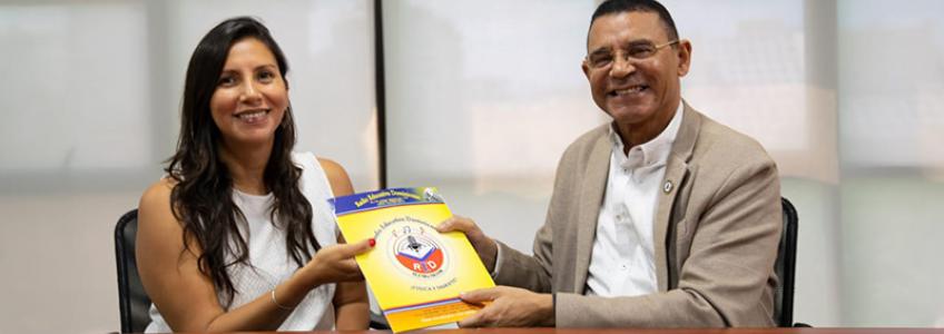 UNIROMANA firma una primera Carta de Intención con Radio Televisión Educativa 