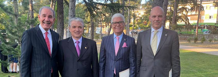 UNIROMANA asiste en España al «honoris causa» del ministro de Educación de República Dominicana 