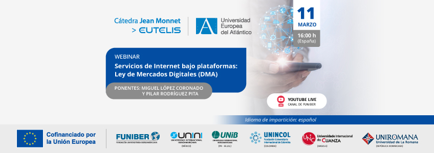 Servicios de Internet bajo plataformas: Ley de Mercados Digitales (DMA)