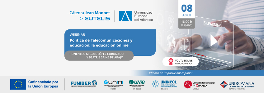 UNIROMANA organiza el webinar «Política de Telecomunicaciones y educación: la educación online»