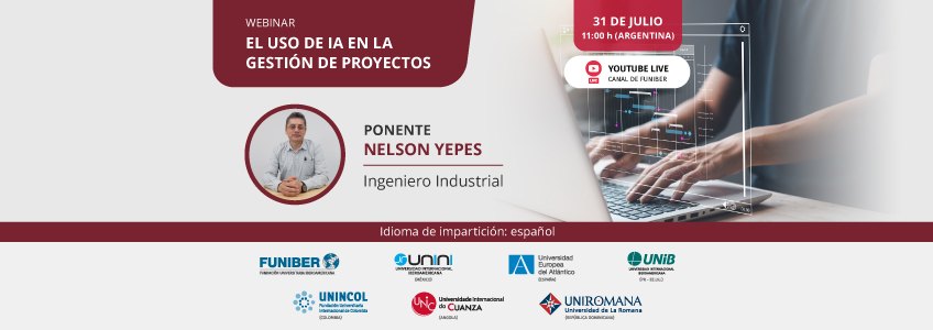 UNIROMANA organiza el webinar «El uso de IA en la Gestión de Proyectos»