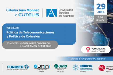 UNIROMANA organiza el webinar «Política de Telecomunicaciones y Política de Cohesión»