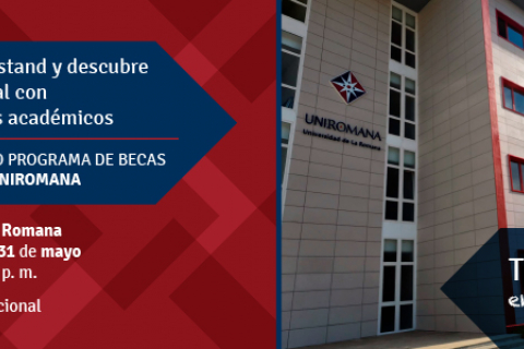 Stand informativo de UNIROMANA