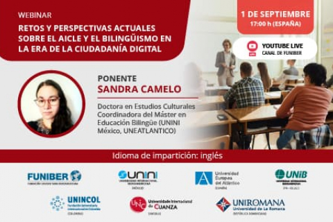UNIROMANA organiza el webinar «Retos y perspectivas actuales sobre el AICLE y el bilingüismo en la era de la ciudadanía digital»