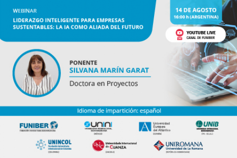 UNIROMANA organiza el webinar «Liderazgo inteligente para empresas sustentables: la IA como aliada del futuro»