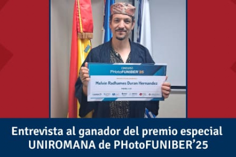 Conoce al ganador del premio especial UNIROMANA del Concurso Internacional de Fotografía PHotoFUNIBER’25