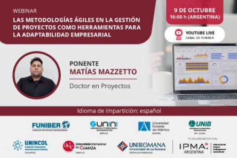 UNIROMANA organiza el webinar «Las metodologías ágiles en la gestión de proyectos como herramientas para la adaptabilidad empresarial»